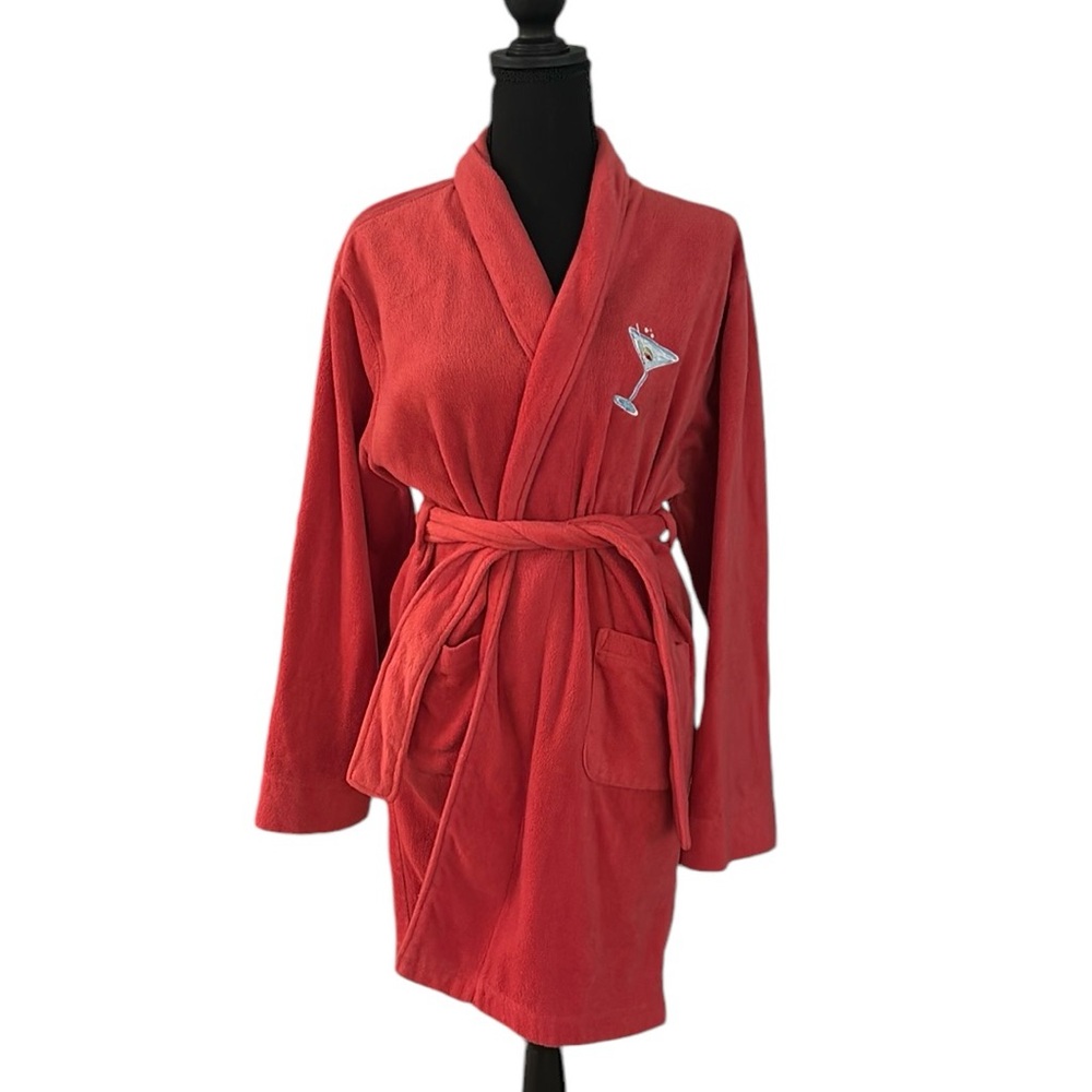 Short Dark Pink Robe